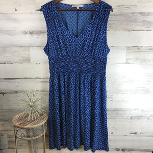 🔥4/20🔥Adrienne Vittadini Blue Dress [527b14]